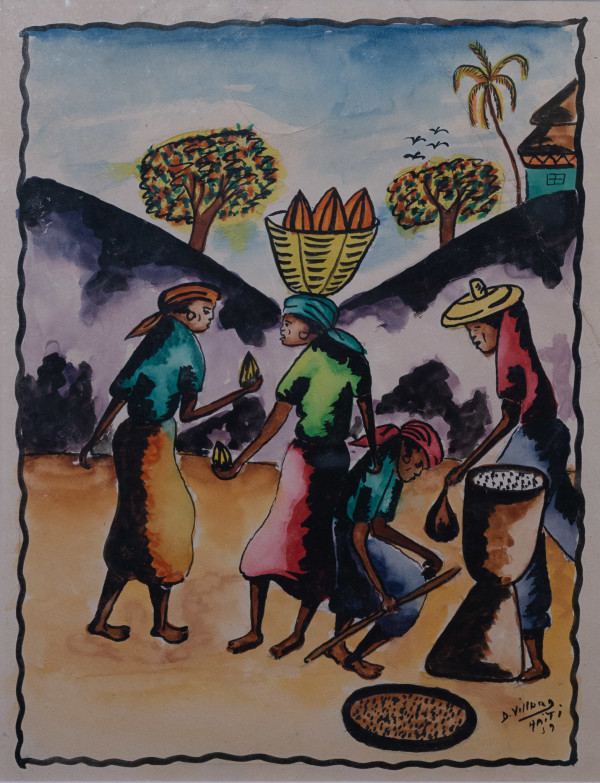 GOING TO MARKET by D. VILLARD, Image 1.