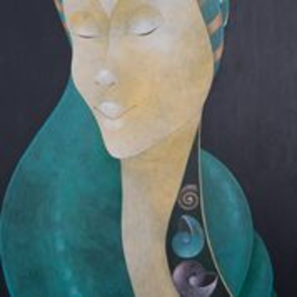 PORTRAIT OF WOMAN (SILVA COLLECTION) by BERNARD SEJOURNE