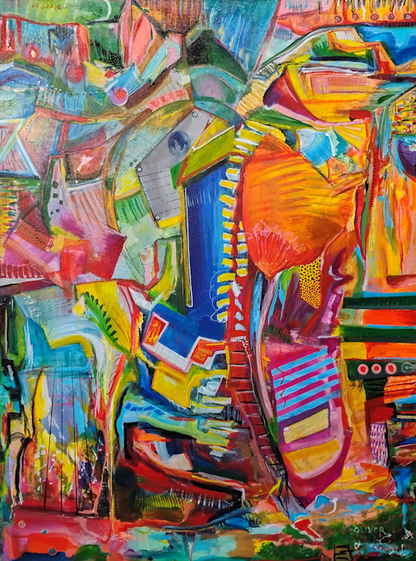A Fortress on the Mountaintop (Oblivious to the World Changing Around It) by Eric Oliver | Studio 109, Image 1.