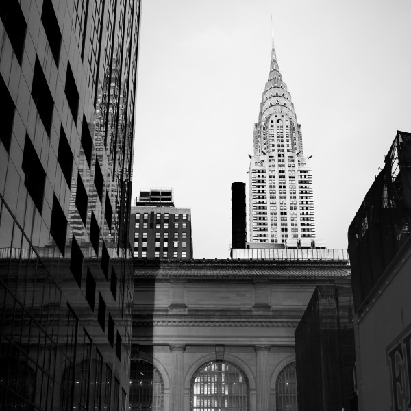 Chrysler Building & Grand Central by Eric Oliver