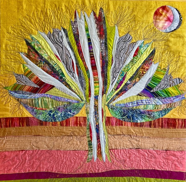 the REAL Estate. fiber art by Julia Muench