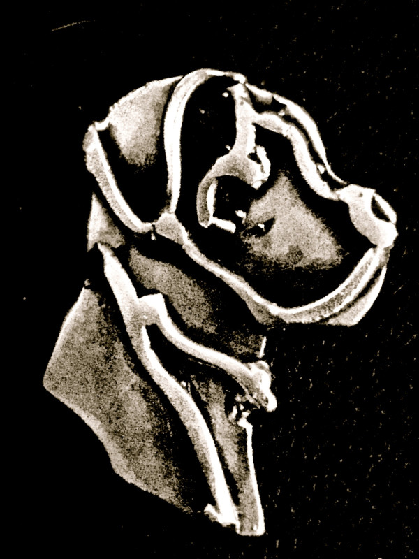 Dog Pendant #29 by John Drury