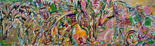 Guthrie Hunter's Horses 2 by Jimmy Longoria