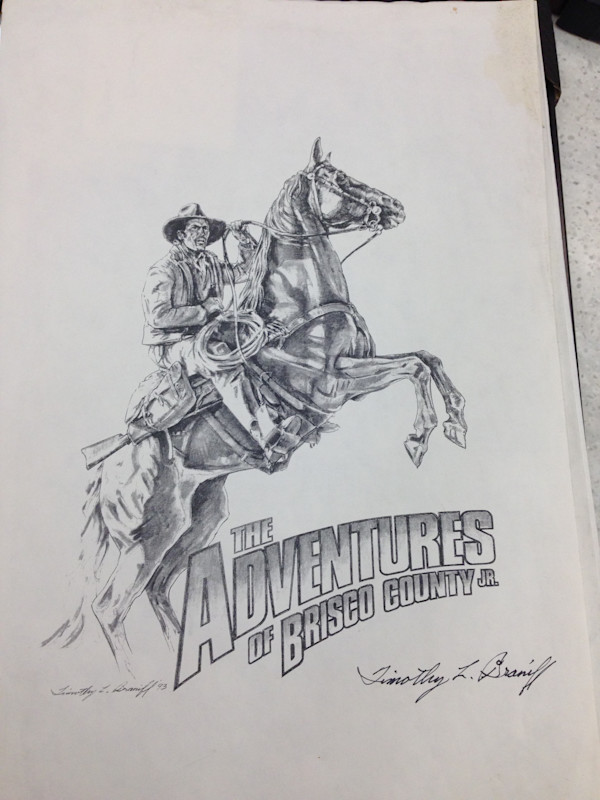 Adventures if Brisco County Jr by Timothy Braniff