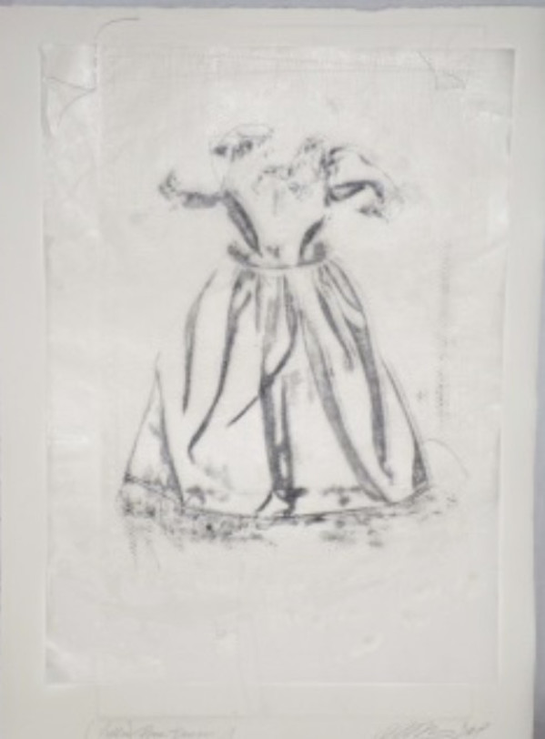 Brown Dress by Joan Crawley Crane