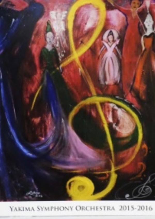 Yakima Symphony Orchestra Poster by Jen Borst