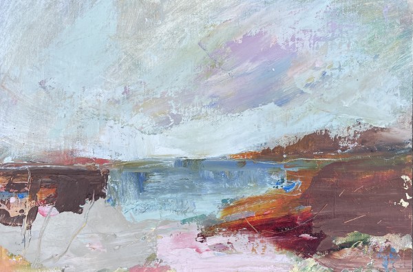 A Muted Pool by Lesley Birch