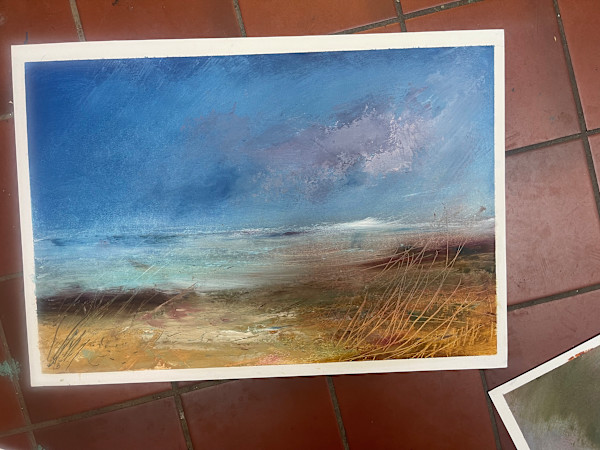 A Scottish Beach by Lesley Birch