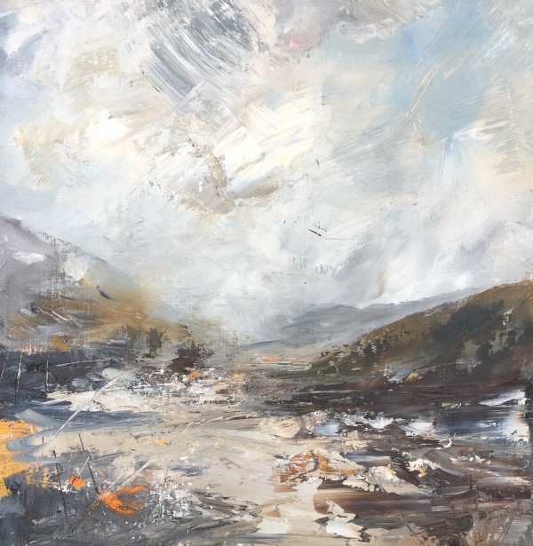 Winter Umbers, Arrochar by Lesley Birch, Image 1.