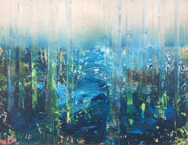 Forest in Mist by Lesley Birch, Image 2.