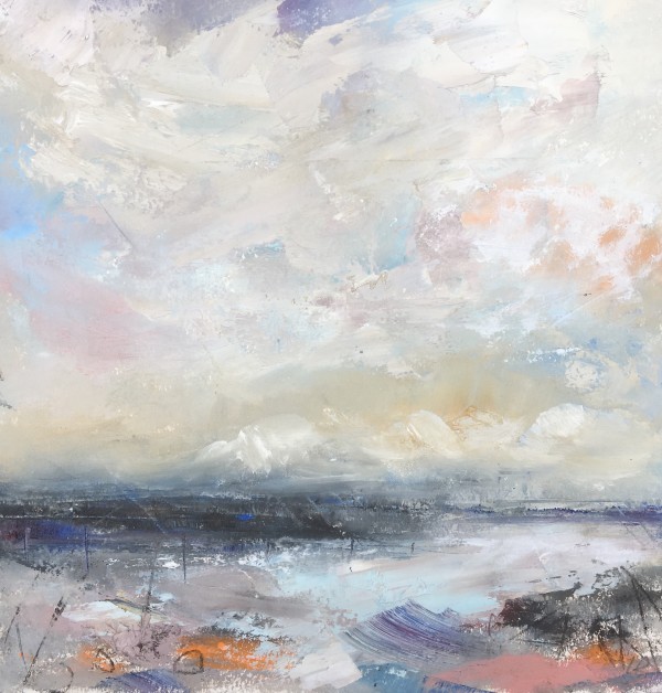 Bright Shore with Lilac by Lesley Birch, Image 1.