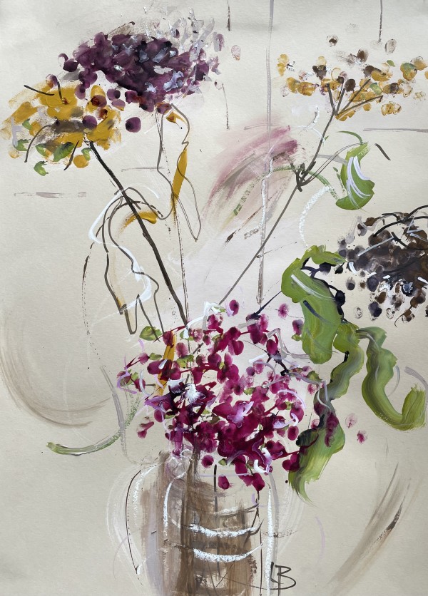 Party of Five Dancing in a Jar - Unframed by Lesley Birch, Image 1.