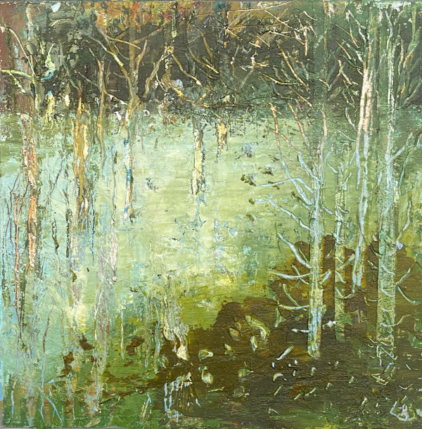 Forest Flood by Lesley Birch