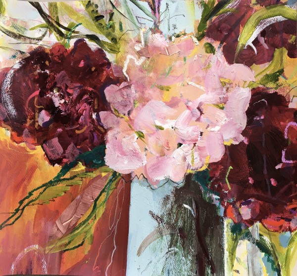 Glory of Hydrangeas by Lesley Birch
