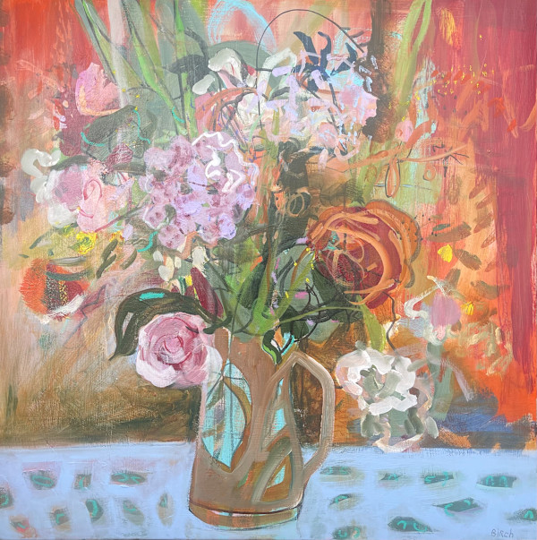 Floral Cornucopia by Lesley Birch