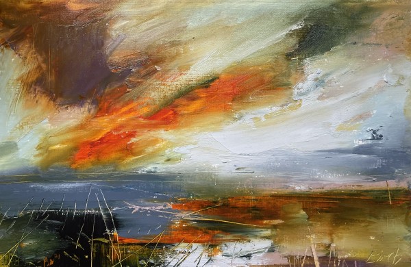 Sunset Drama by Lesley Birch