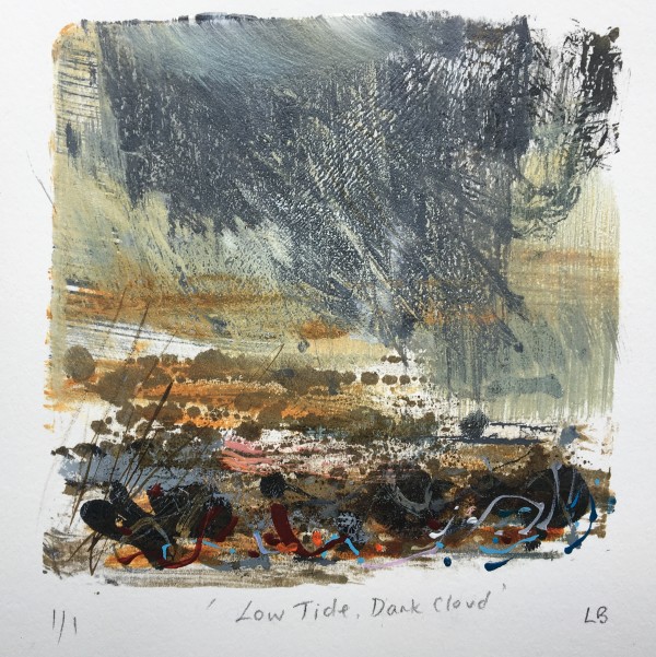 Low Tide, Dark Cloud by Lesley Birch