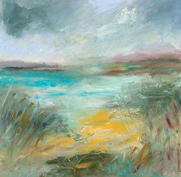 Sky, Sea & Grasses by Lesley Birch