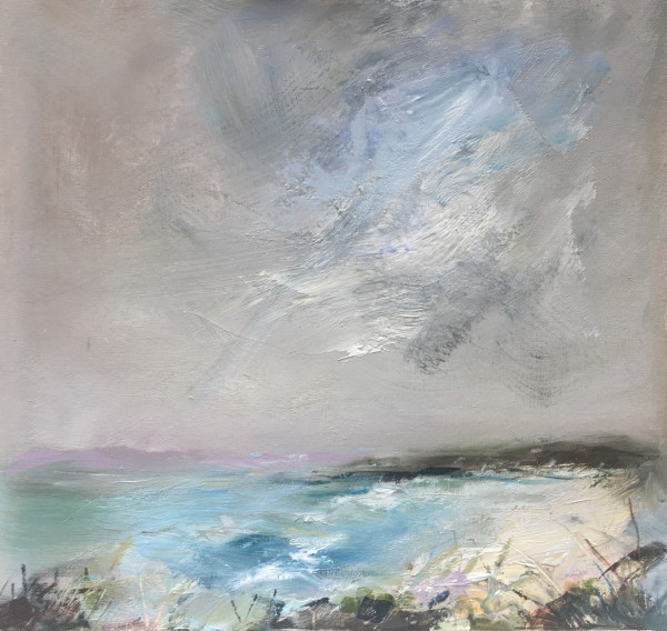 Summer Beach by Lesley Birch