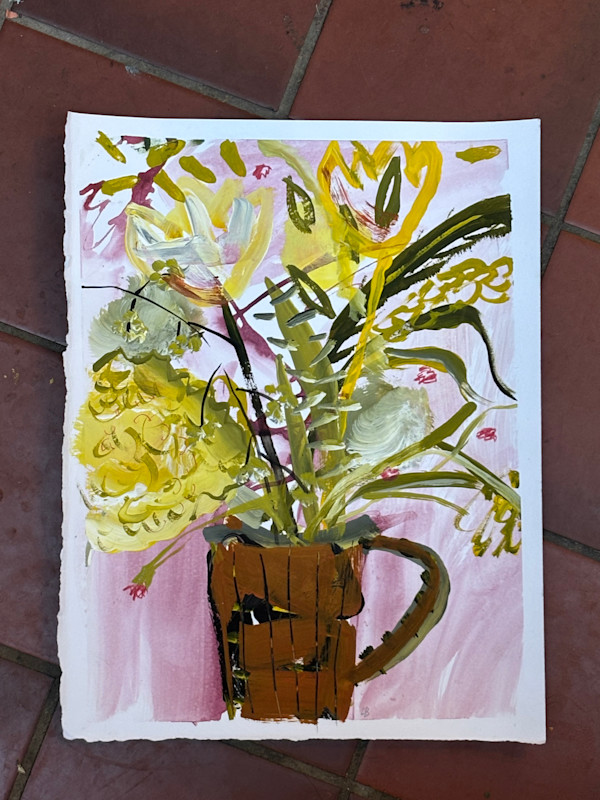 Summer Pot by Lesley Birch