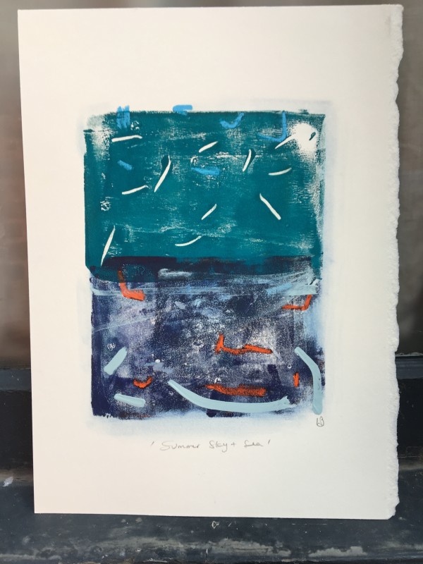 Summer Sky & Sea by Lesley Birch