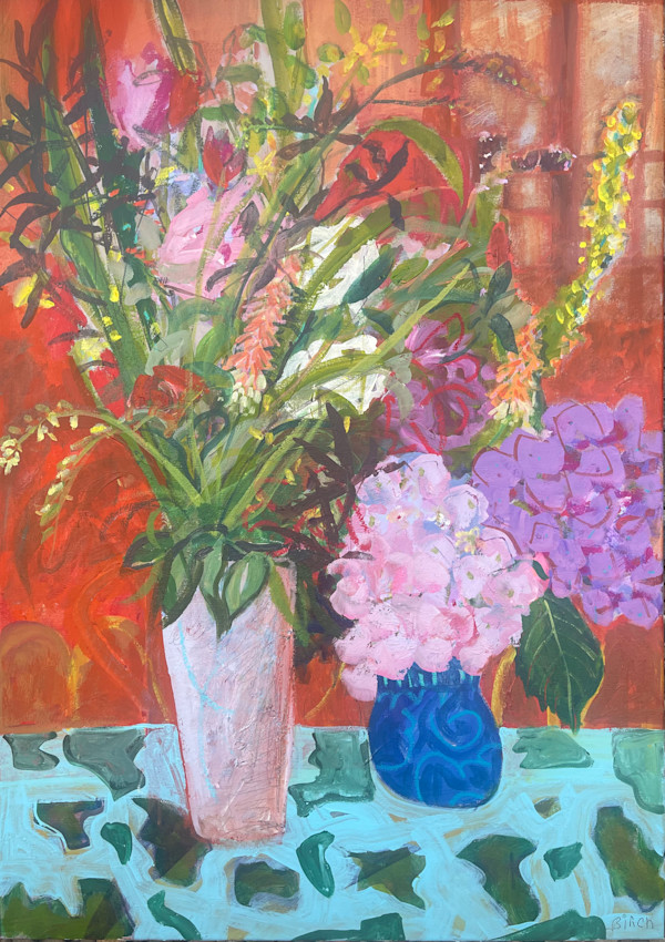 Two Vases by Lesley Birch