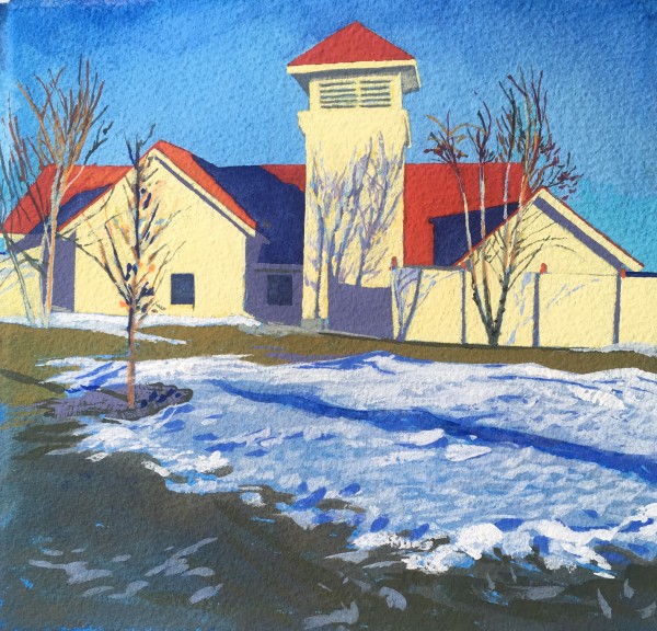 Northport Marina by Justin Shull Art Studio