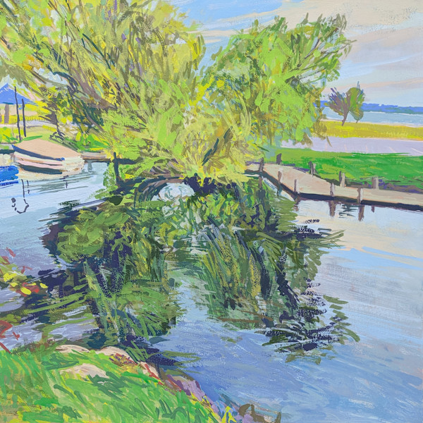 River Reflections by Justin Shull Art Studio, Image 1.