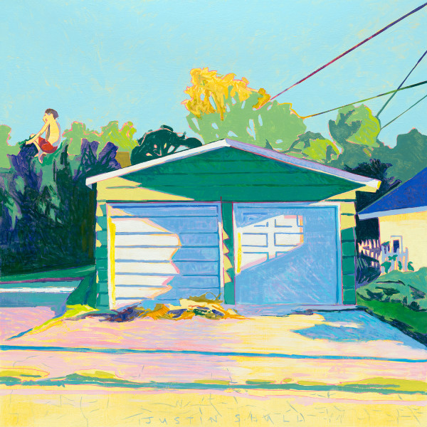 Leap Off Eave by Justin Shull Art Studio
