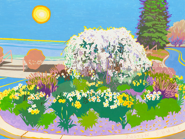 Weeping Cherry by Justin Shull Art Studio