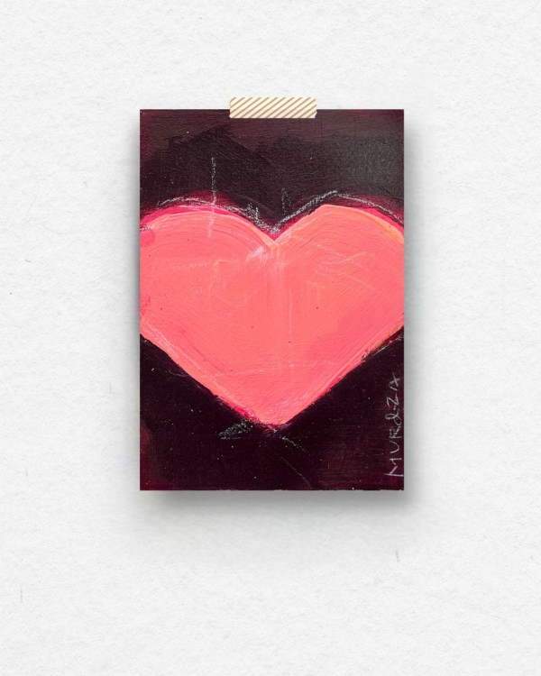 paper hearts 24-60 by Thérèse Murdza
