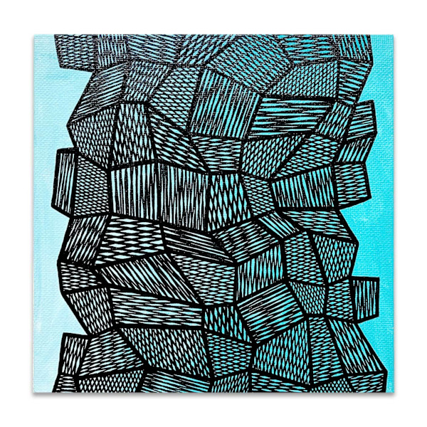 "Iceburg" Original Painting by Debbie Clapper, Image 1.