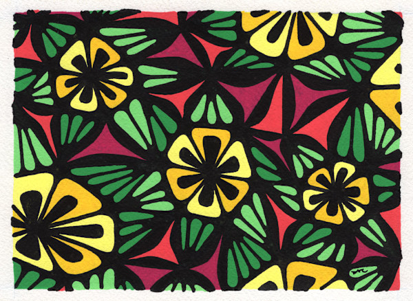 "Summer Breeze 4" Painting by Debbie Clapper