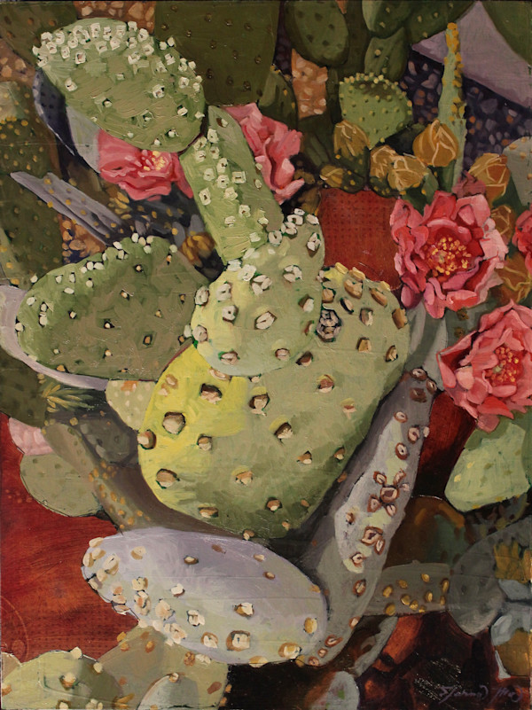 Cactus Flyby by Jenna Lineweaver