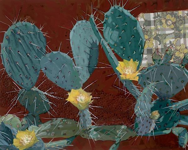 Cactus Chains with Halos and Spines by Jenna Lineweaver, Image 1.