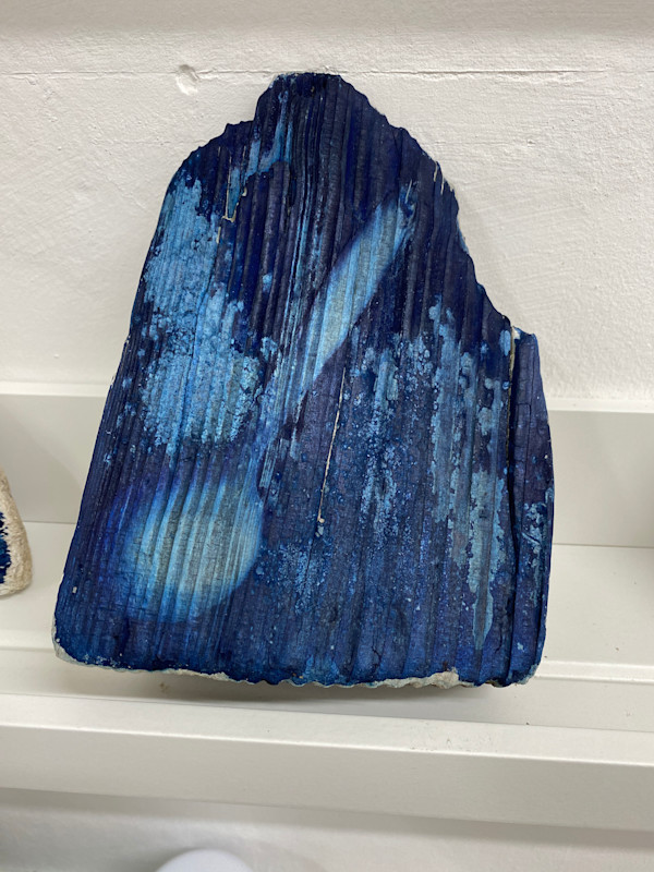 Cyan Spoon 2 by Caroline Fraser