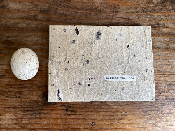 Holding the Line - leporello book by Caroline Fraser, Image 3.