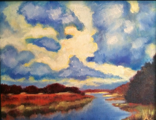 Billows of Blue on a Lowcountry Sky by Alexandra Kassing