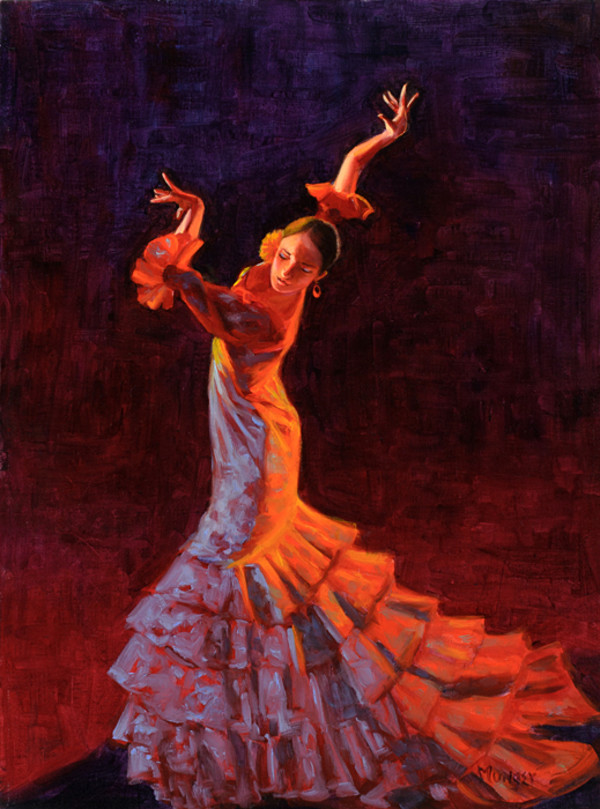 "Flamenco Flame" by Roseann Munger