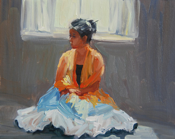 "Sitting Pretty" by Roseann Munger