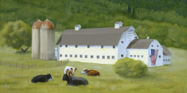 Utah Dairy Barn by Roseann Munger