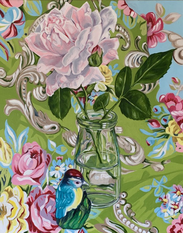 Shabby Circa and the Rose (Vintage Fabric Series) by Alicia Cornwell