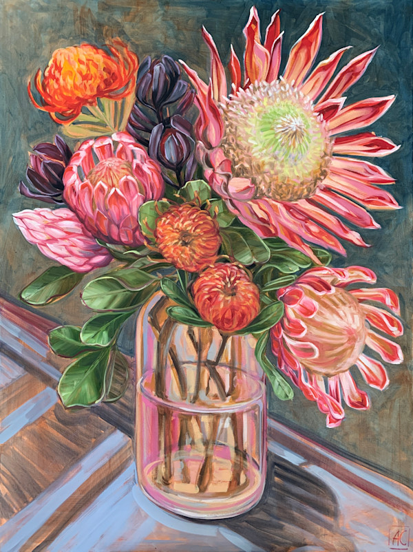 Proteas from the Gardens 2 by Alicia Cornwell