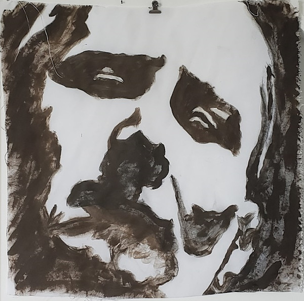 Untitled (COVID Self-Portrait), Image 1.
