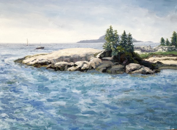 White Rock Promontory by Dianna Anderson