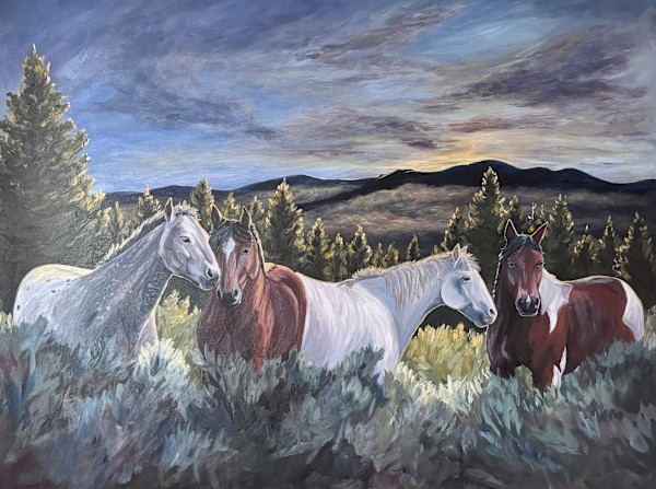 The Colts Beyond the Ridge by Alexandra Verboom Fritz, Image 1.