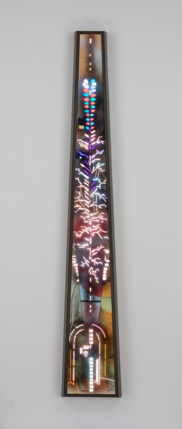Trapezoidal window - trees by Laleh Khorramian, Image 3.