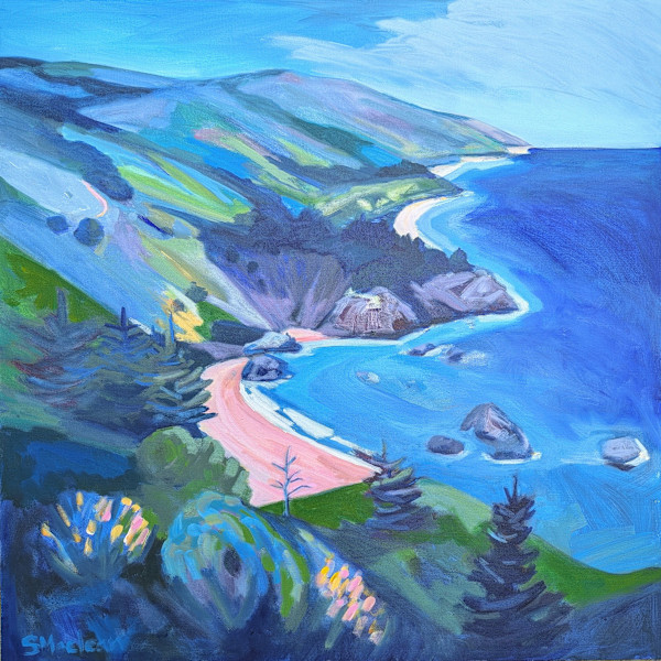 Big Sur Cove by Stephanie Maclean
