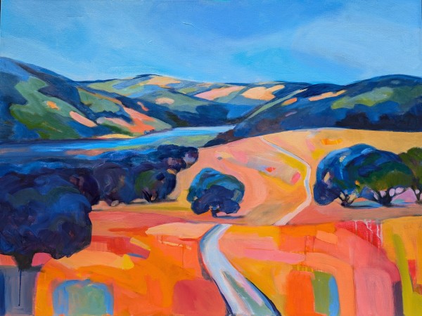 Coyote Lake  Vista by Stephanie Maclean