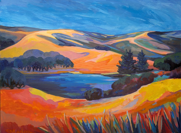 Pond at Alpine Ranch by Stephanie Maclean